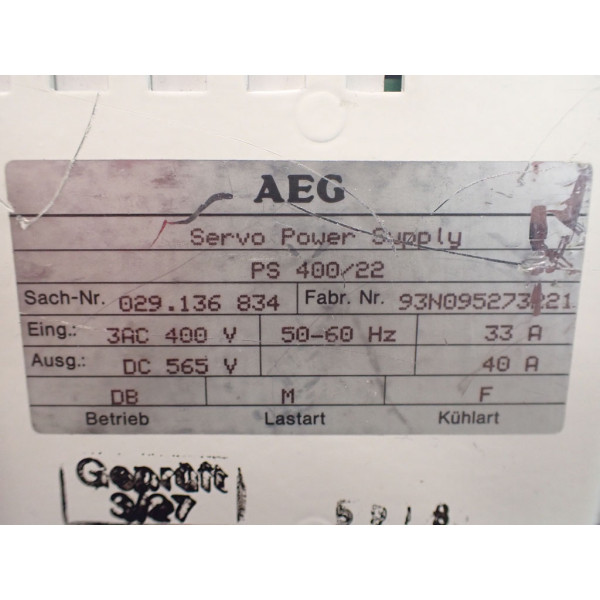 AEG PS400/22