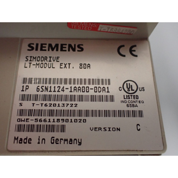 SIEMENS 6SN1124-1AA00-0DA1