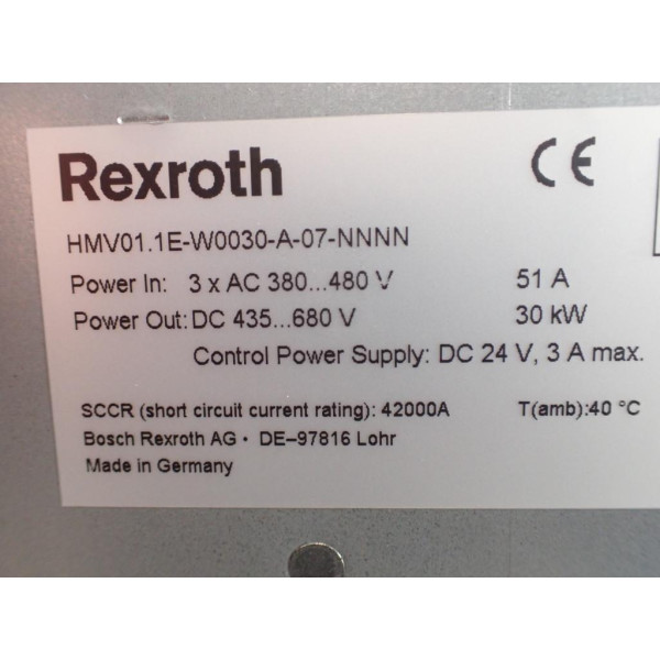 REXROTH HMV01.1E-W0030-A-07-NNNN