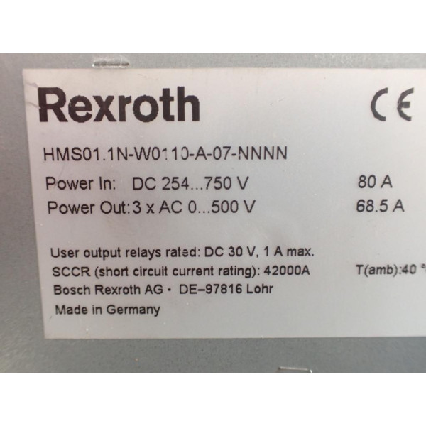 REXROTH HMS01.1N-W0110-A-07-NNNN