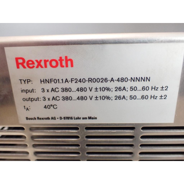 REXROTH HNF01.1A-F240-R0026-A-480-NNNN