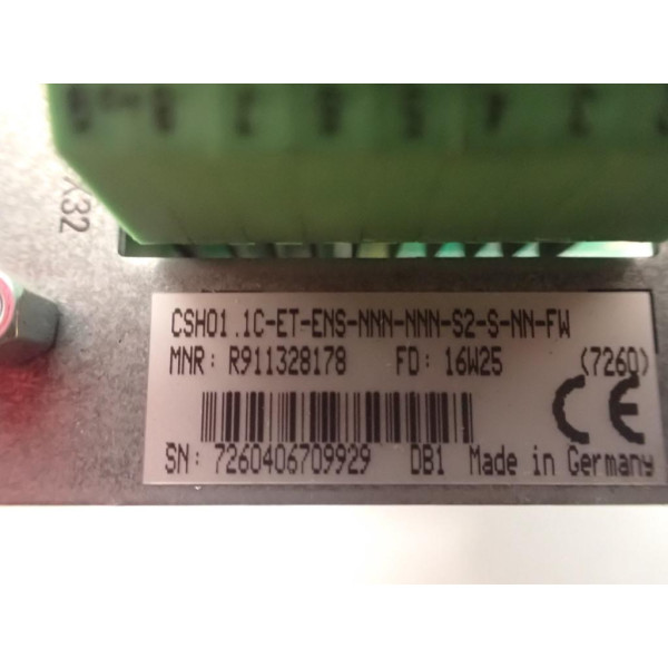 REXROTH CSH01.1C-ET-ENS-NNN-NNN-S2-S-NN-FW