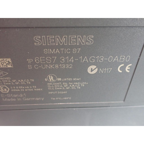 SIEMENS 6ES7314-1AG13-0AB0