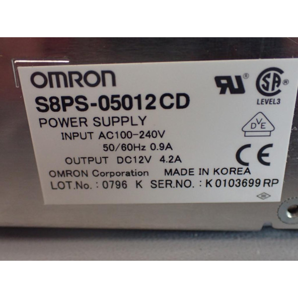 OMRON S8PS-05012CD