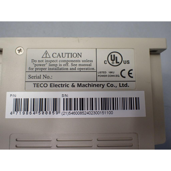TECO ELECTRIC E2-2P5-H1F