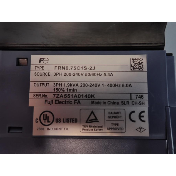 FUJI ELECTRIC FRN0.75C1S-2J