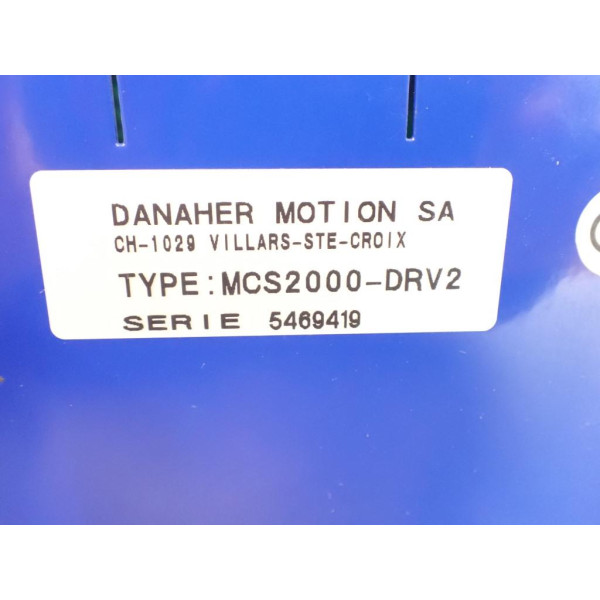 DANAHER MOTION MCS2000-DRV2
