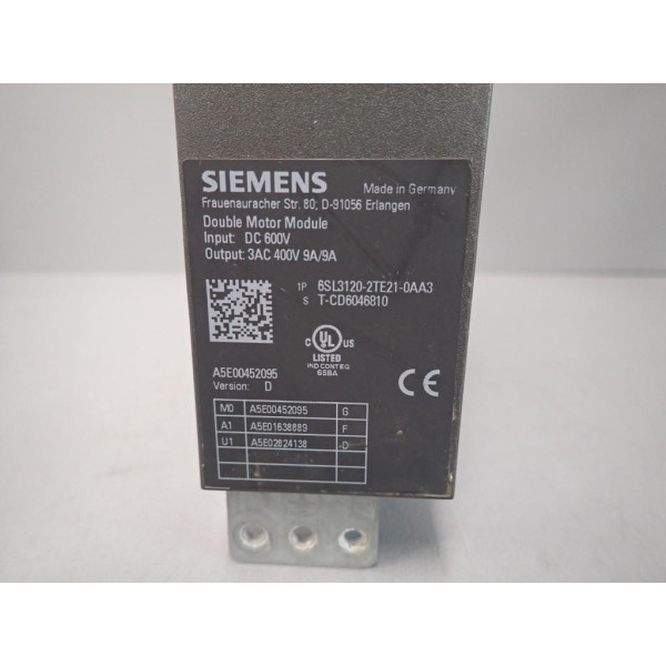 SIEMENS  6SL3120-1TE21-0AA3