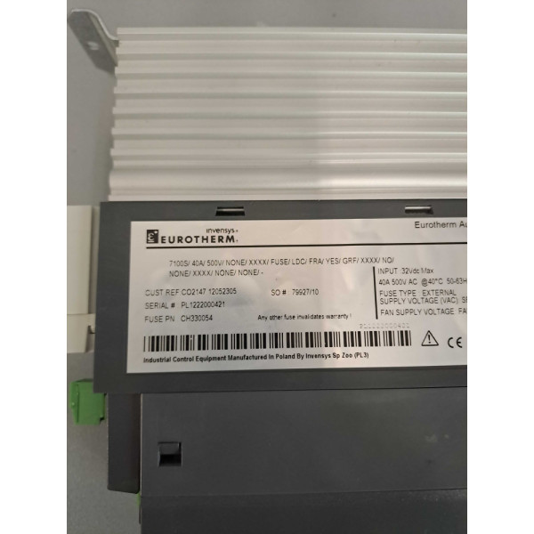 EUROTHERM 7100S/40A/500V