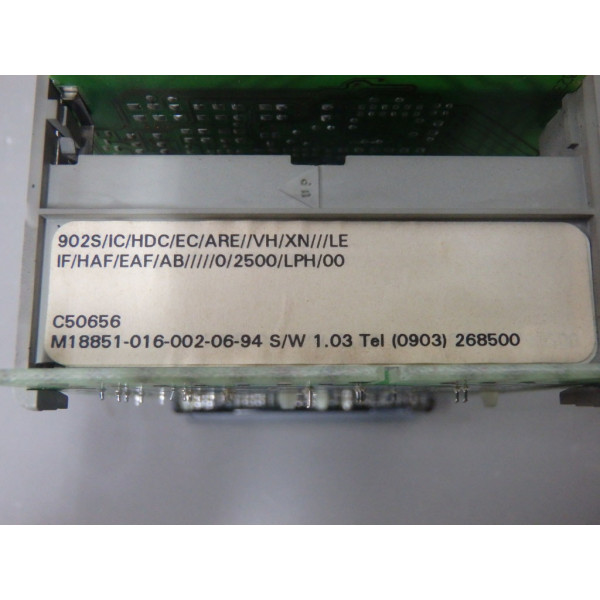 EUROTHERM 902S-IC-HDC-EC-ARE-VH-XN-LE-IF-HAF-EAF-AB-0-2500-LPH-00