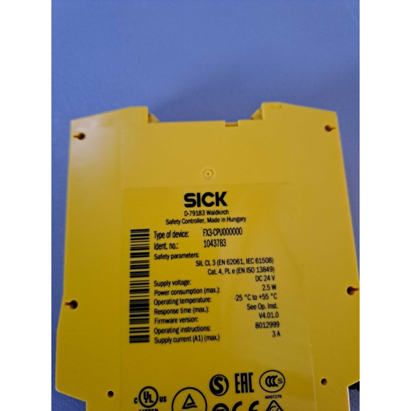 SICK  FX3CPU000000 + FX3MPL000001