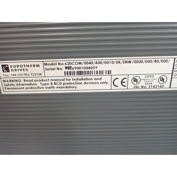 EUROTHERM DRIVES 620COM/0040/400/0010/UK/ENW/0000/000/B0/000/