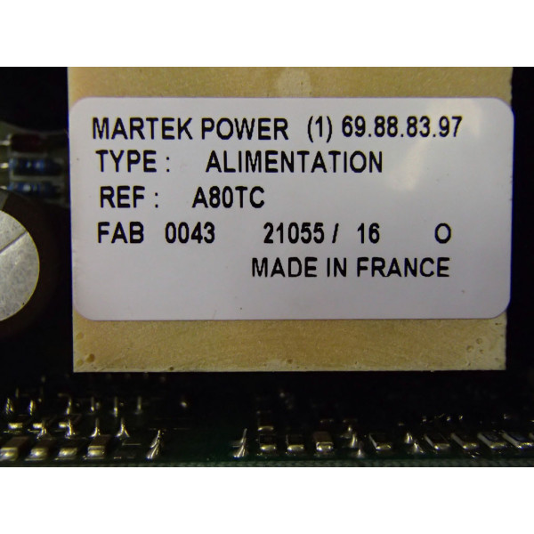MARTEK POWER A80TC
