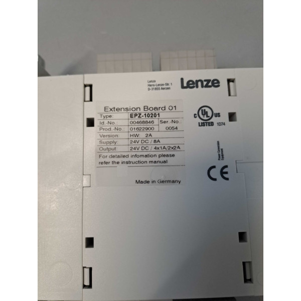 LENZE EPL10201XX + EPZ10201