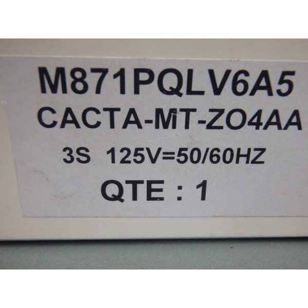 MTI CACTA-MT-Z04AA3S125V-50/60HZ