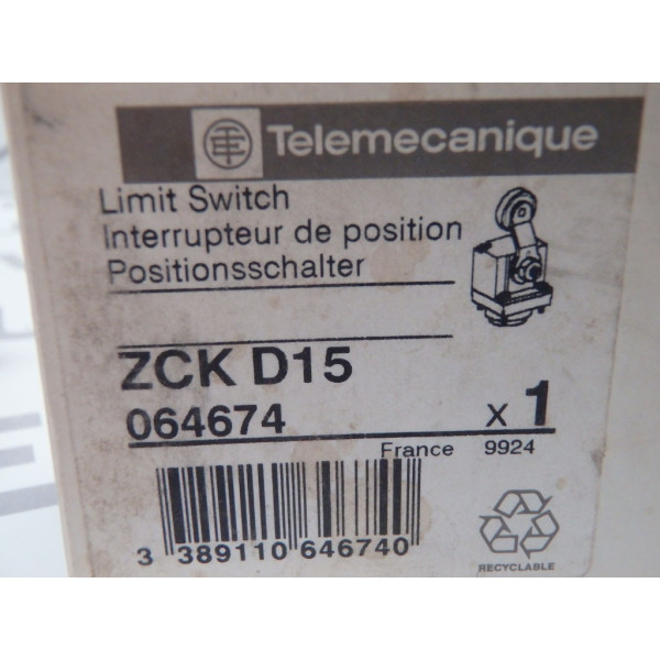 TÉLÉMÉCANIQUE  ZCKD15