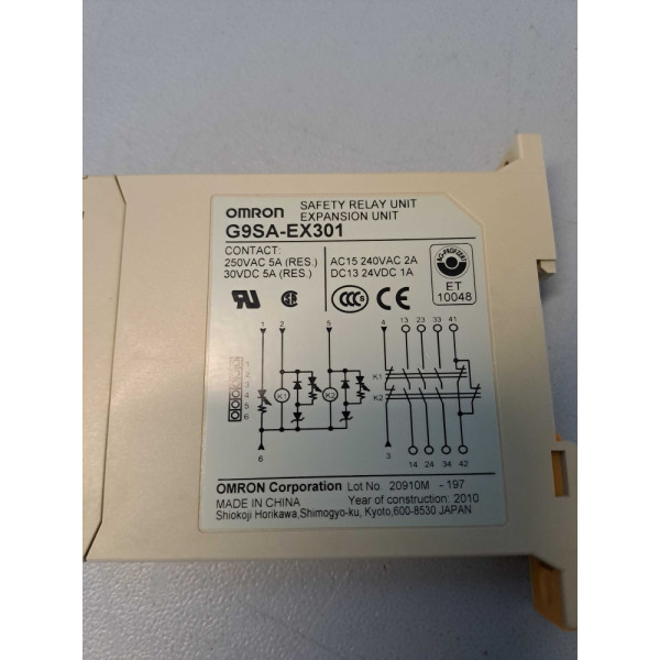 OMRON G9SAEX301