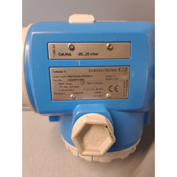ENDRESS HAUSER  PMD70AAJ7DB2BAA