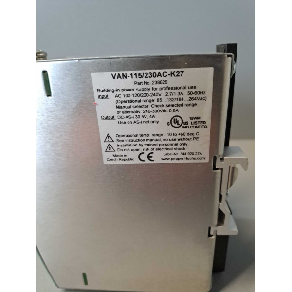 PEPPERL FUCHS  VAN115230ACK27