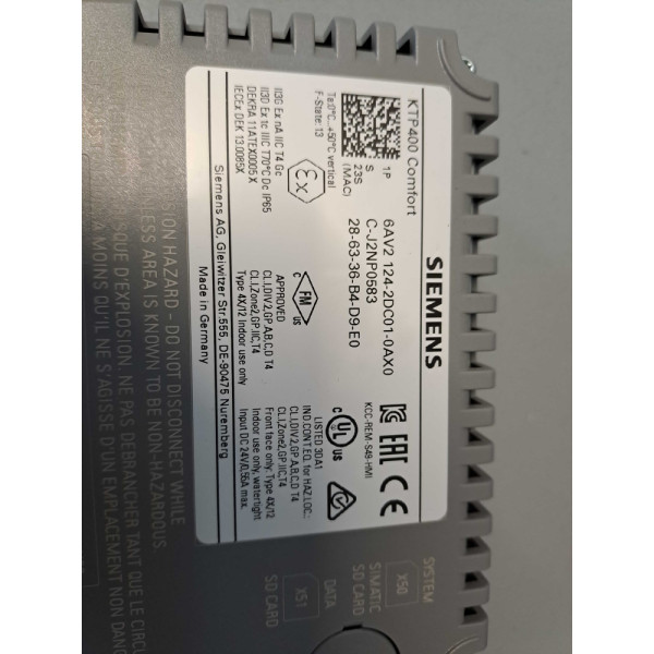 SIEMENS  6AV21242DC010AX0