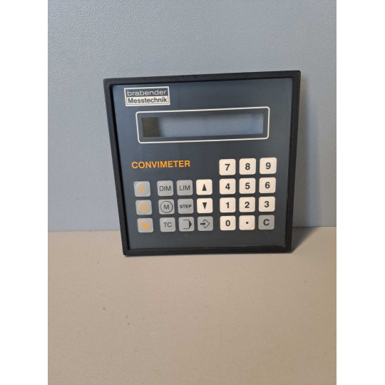BRABENDER MESSTECHNIK CLAVIER CVD