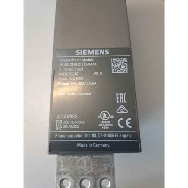 SIEMENS  6SL31202TE150AA4