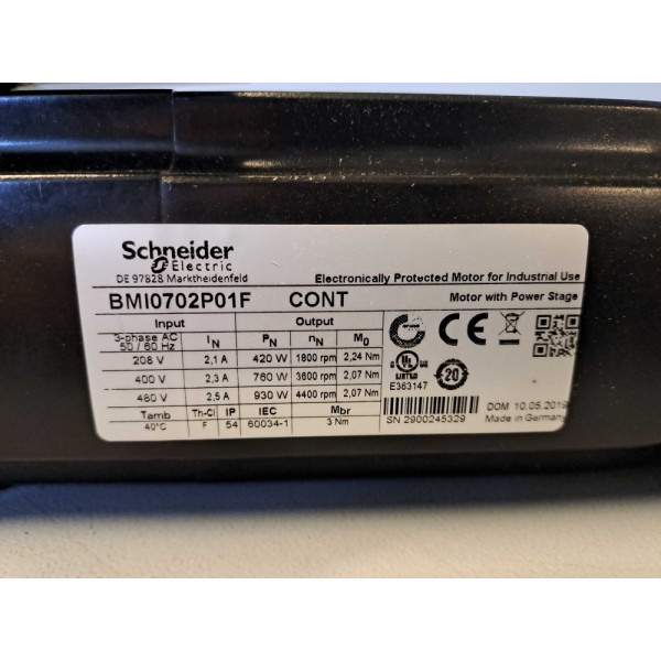 SCHNEIDER  BMI0702P01F