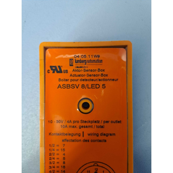 LUMBERG AUTOMATION ASBSV8LED5
