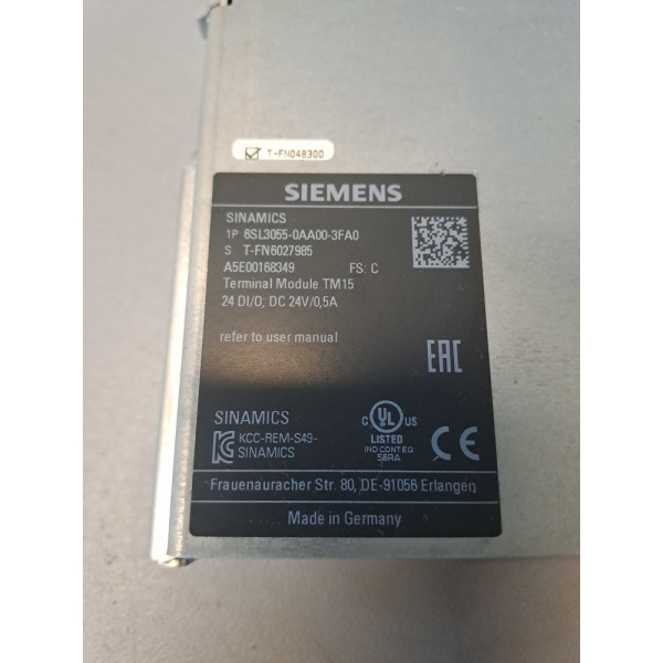 SIEMENS  6SL30550AA003FA0