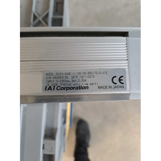 IAI CORPORATION RCS3SA8CI10030850T2SA1E