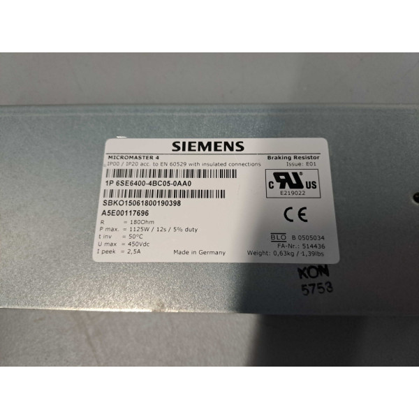 WEISS EF2037A