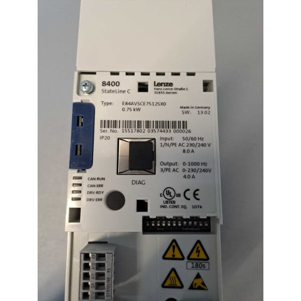 LENZE E84AVSCE7512SX0