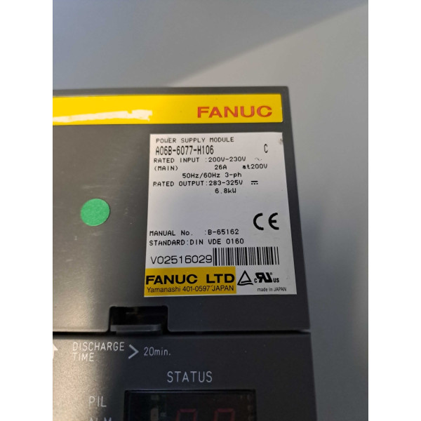 FANUC  A06B6077H106