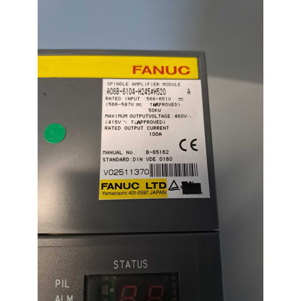 FANUC  A06B6104H245H520
