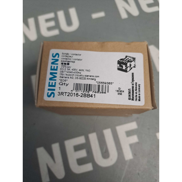 SIEMENS 3RT20162BB41