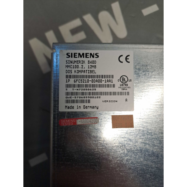 SIEMENS 6FC5210-0DA00-1AA1