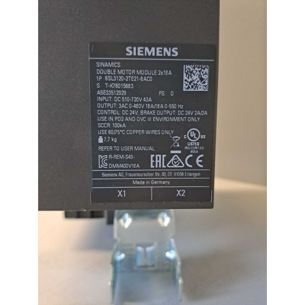 SIEMENS 6SL31202TE218AC0