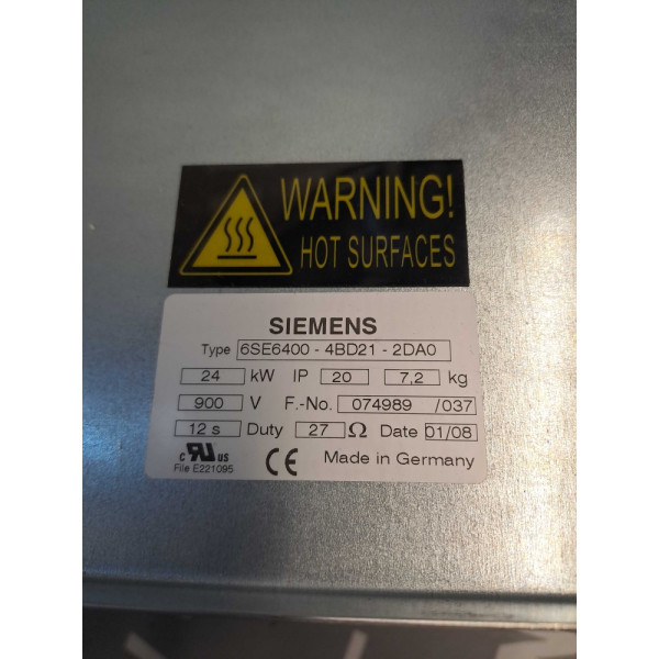 SIEMENS 6SE64004BD212DA0