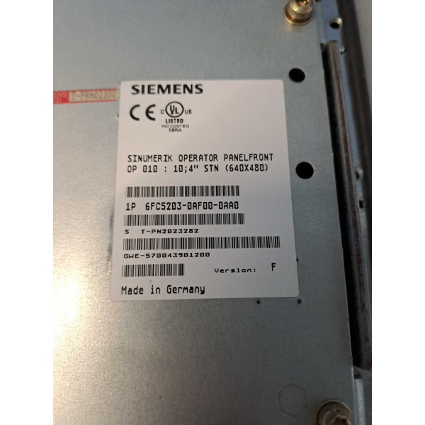 SIEMENS 6FC52030AF000AA0