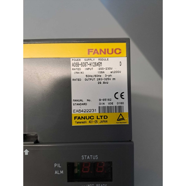 FANUC A06B6087H126EM