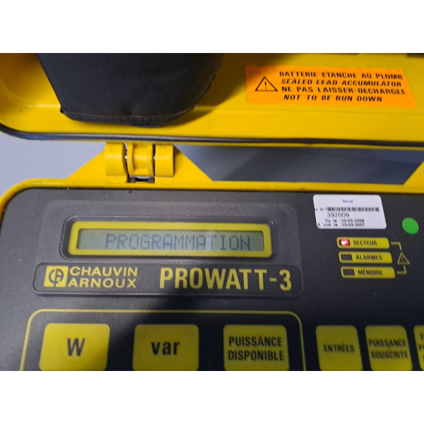 CHAUVIN ARNOUX  PR0WATT3