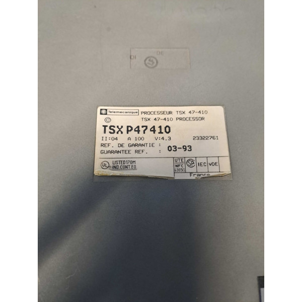 TÉLÉMÉCANIQUE  TSXP47410