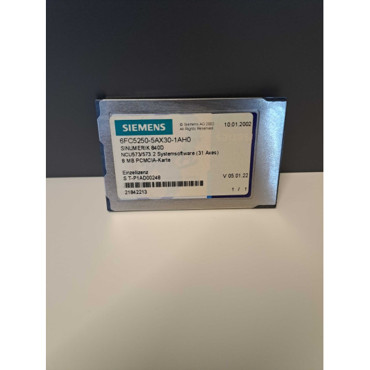 SIEMENS 6FC52505AX301AH0