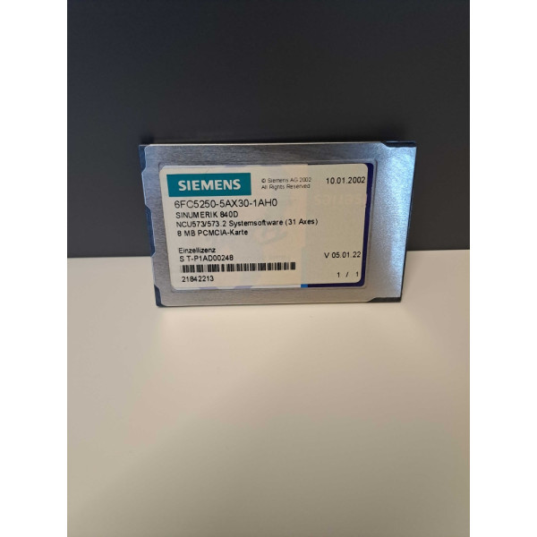 SIEMENS 6FC52505AX301AH0