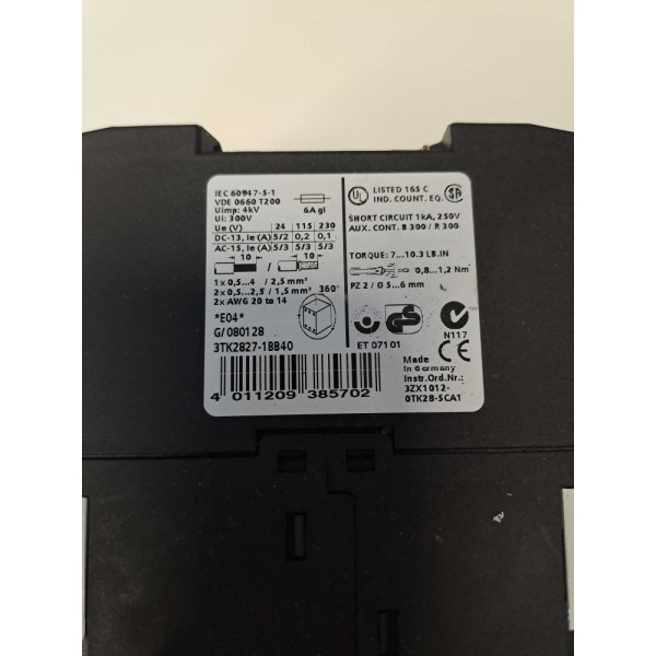 SIEMENS  3TK2827-1BB40