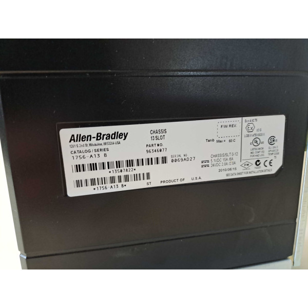 ALLEN-BRADLEY  1756PA72C + 1756A13B