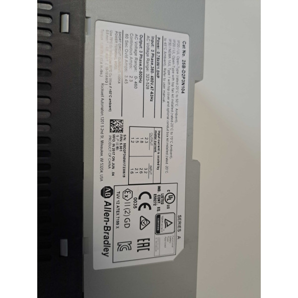 ALLEN-BRADLEY  25BD2P3N104