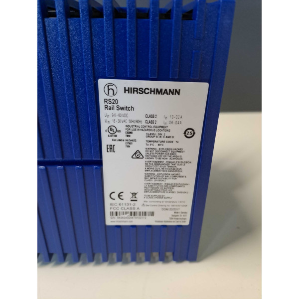 HIRSCHMANN  RS20-1600T1T1SDAPHH09.0.10