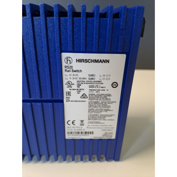 HIRSCHMANN  R20-0800T1T1SDAPHH09.0.10