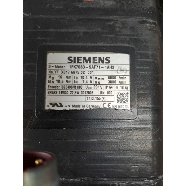 SIEMENS  1FK70835AF711AH3